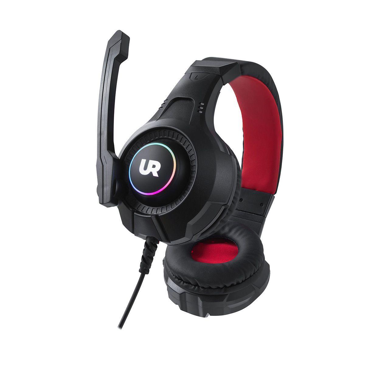 Audífonos Gamer con Luz LED RGB y micrófono abatible Urbano-0