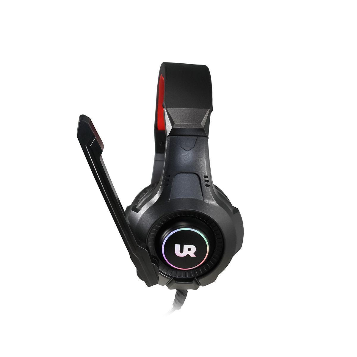 Audífonos Gamer con Luz LED RGB y micrófono abatible Urbano-4