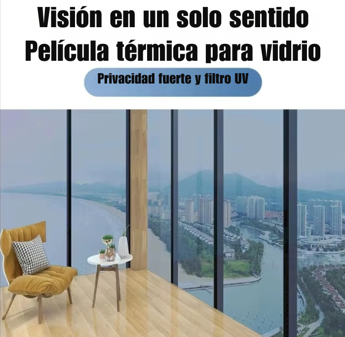 Vinilo Espejo Silver Blue para Ventanas 1 52 m x 1 m Privacidad y Control Solar-8