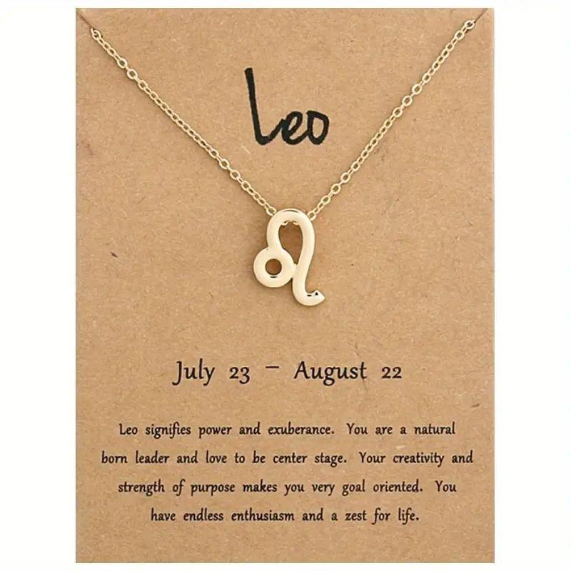 Collar zodiaco Leo-0