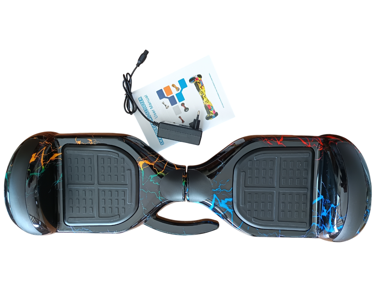 Patineta eléctrica, Electric Balance, Hoverboard Bluetooth Color Lightnings-2