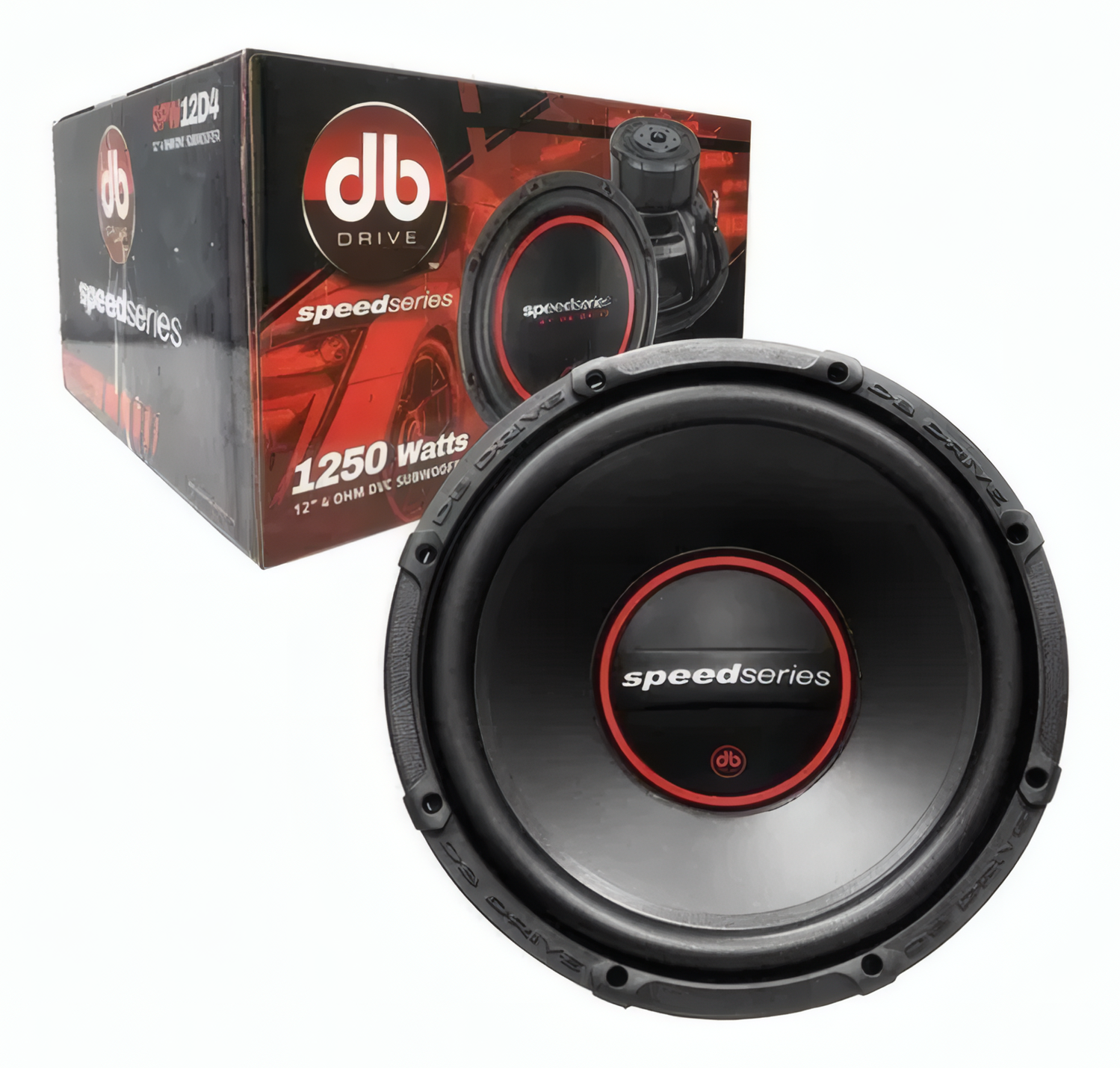 Subwoofer Pasivo 12" DB Drive SPW12D4 1250W 600W RMS-4