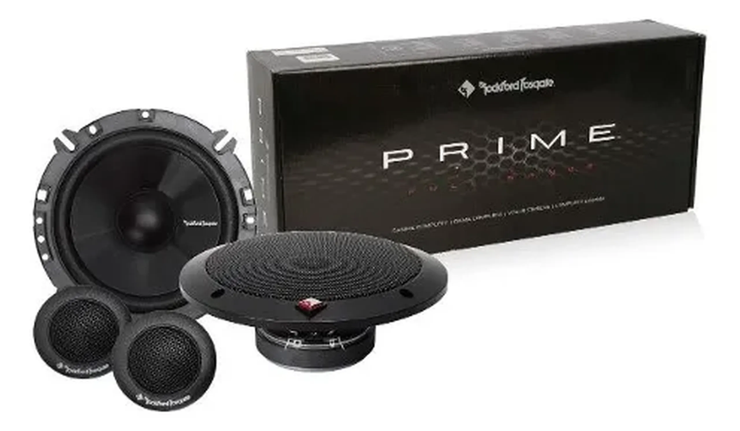 Componentes 6.5" Rockford Fosgate R165-S 2 Vias 40W RMS-9