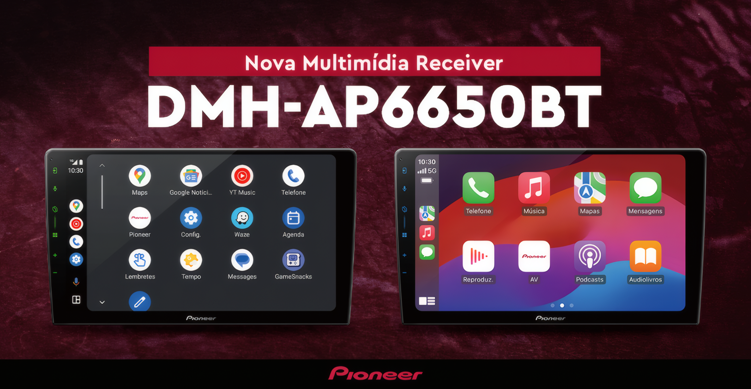 Radio 9 Pioneer DMH-AP6650BT CarPlay Android Auto Inalambric-9