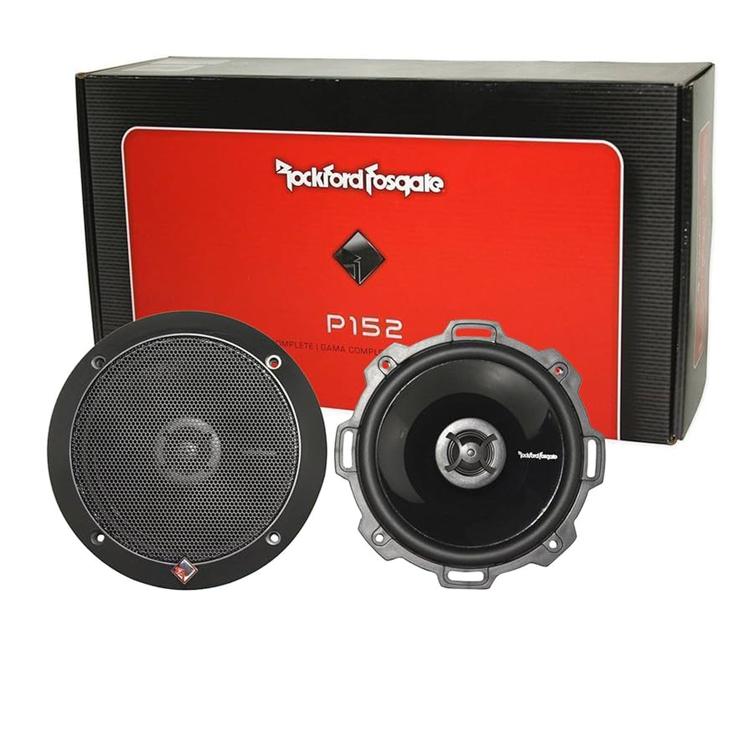 Parlantes 5.25 Pulgadas Rockford Fosgate P152 Negro 40W RMS-9