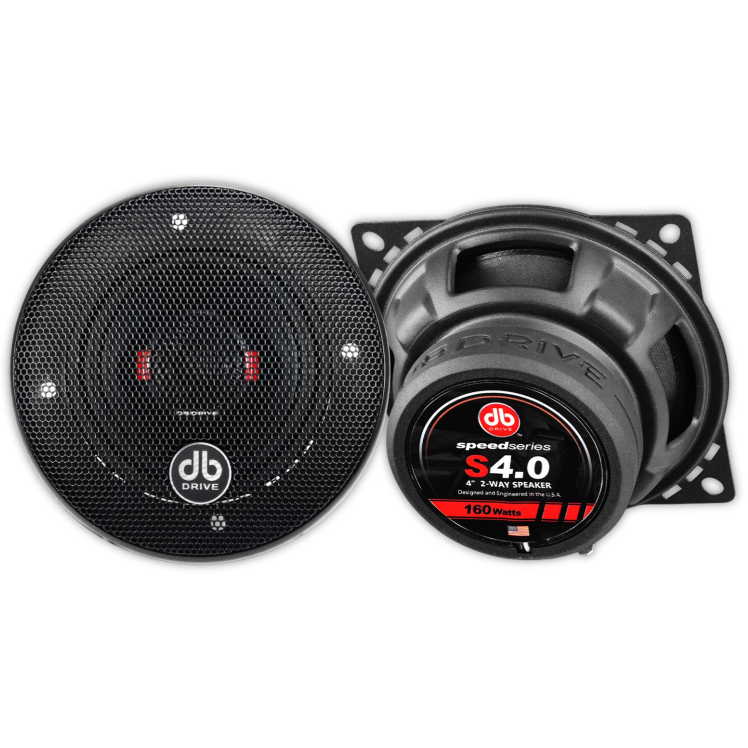 Parlantes 4 Pulgadas DB Drive S4.0 2 Vias 55W RMS 160W Max-2
