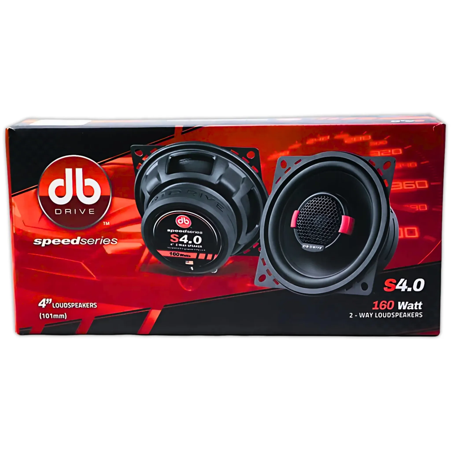 Parlantes 4 Pulgadas DB Drive S4.0 2 Vias 55W RMS 160W Max-8