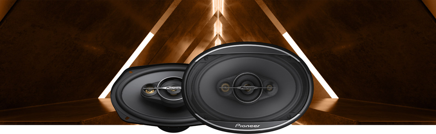 Parlantes 6x9" Pioneer TS-A6968S 4 Vias 90W RMS 450W MAX-7
