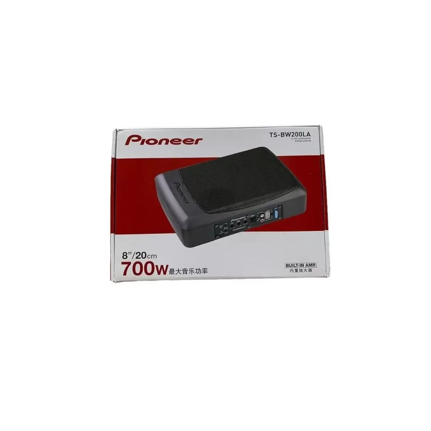 Subwoofer Plano Amplificado Pioneer TS-BW200LA 700W 8"-3