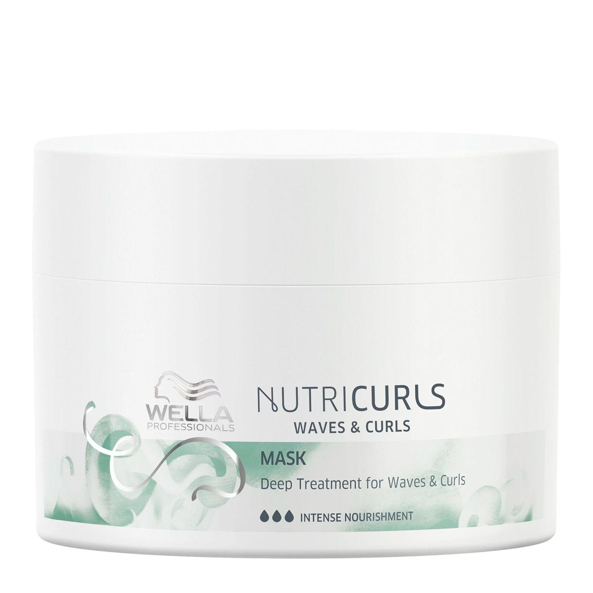 Mascarilla Nutritiva Wella Nutricurls Para Pelo Rizado 500ml-0