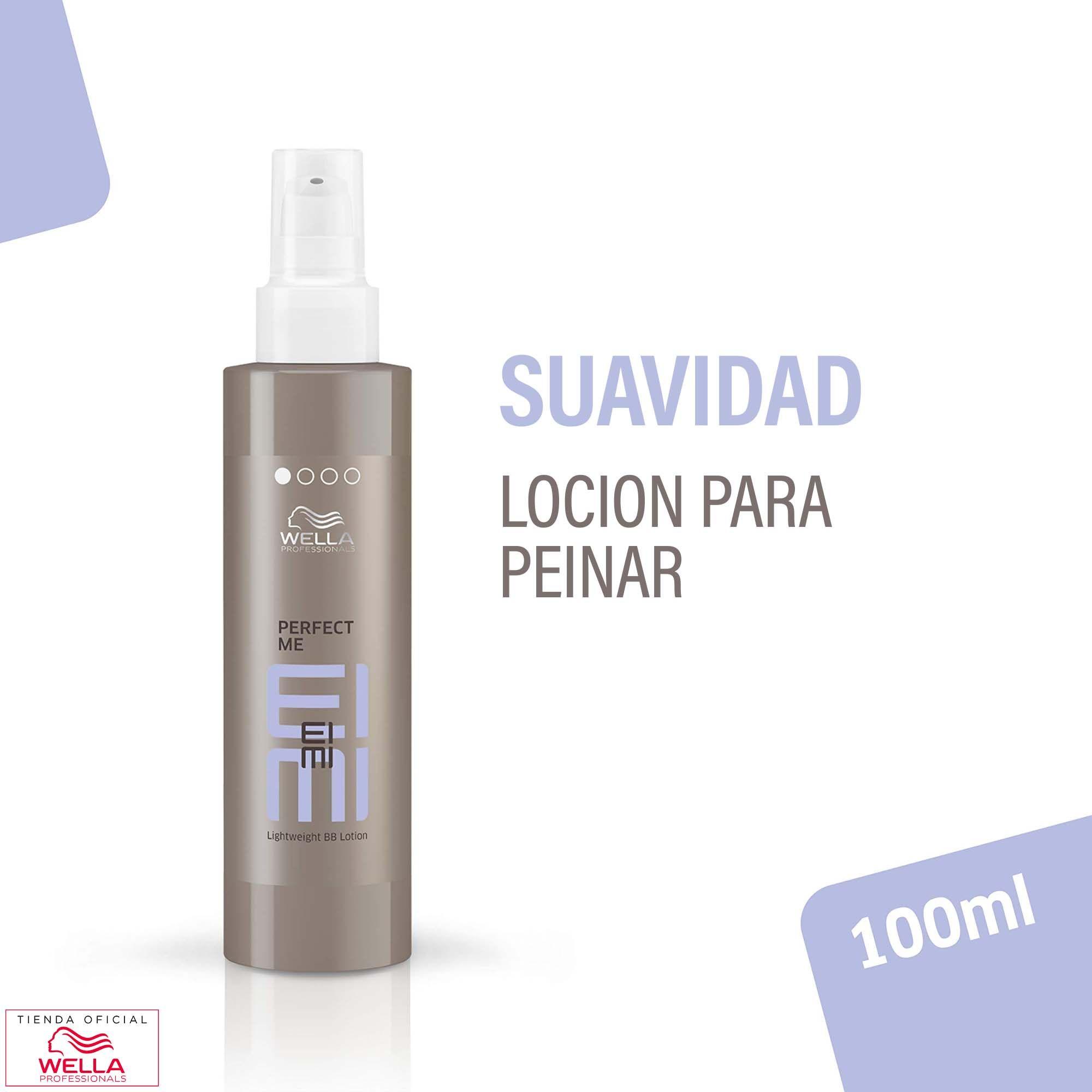 Locion Para El Cabello Eimi Perfect Me Wella 100 Ml Brillo-1