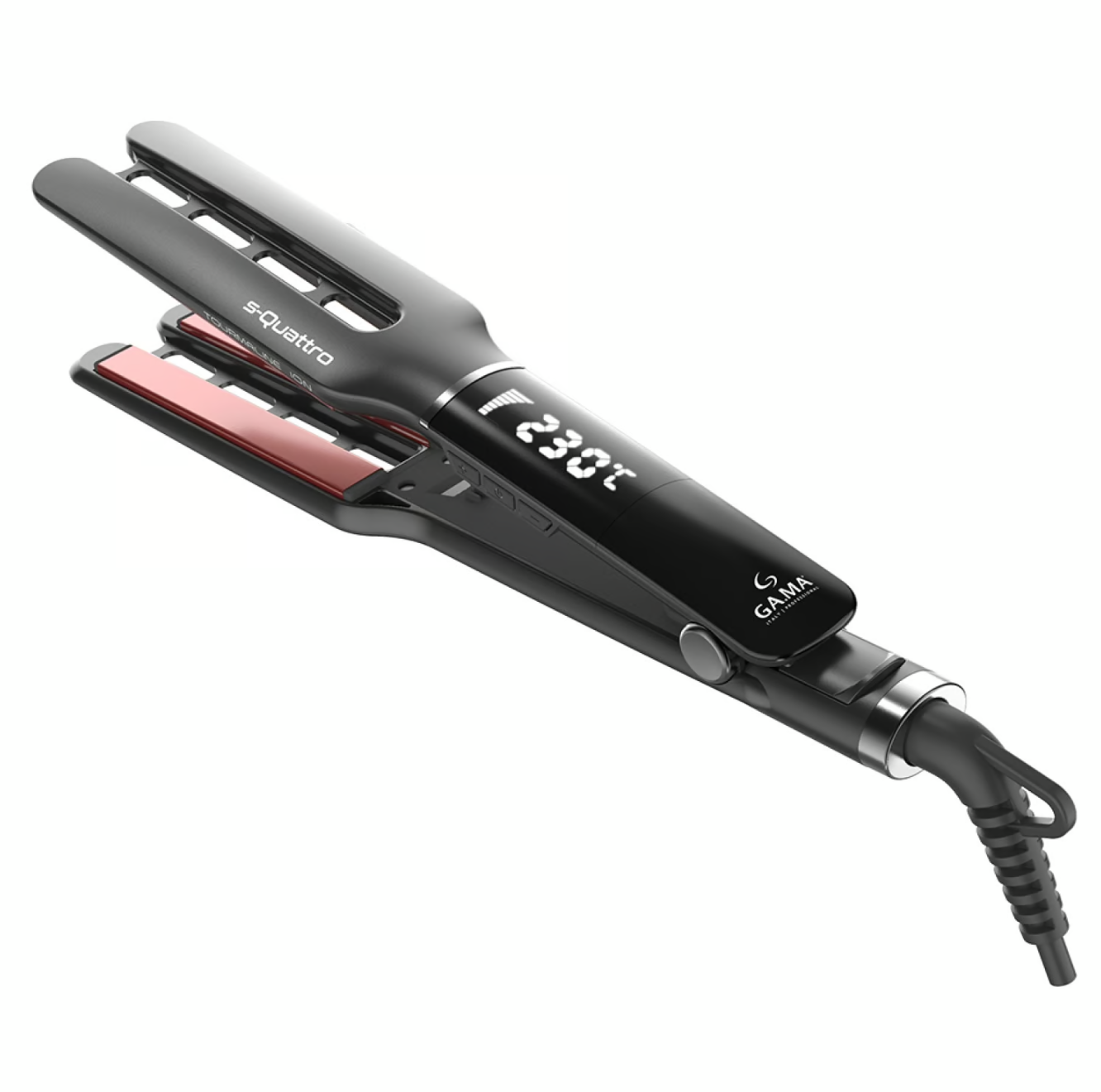 Plancha Alisadora Gama S-quattro Tourmaline Ion 4 Patines-3