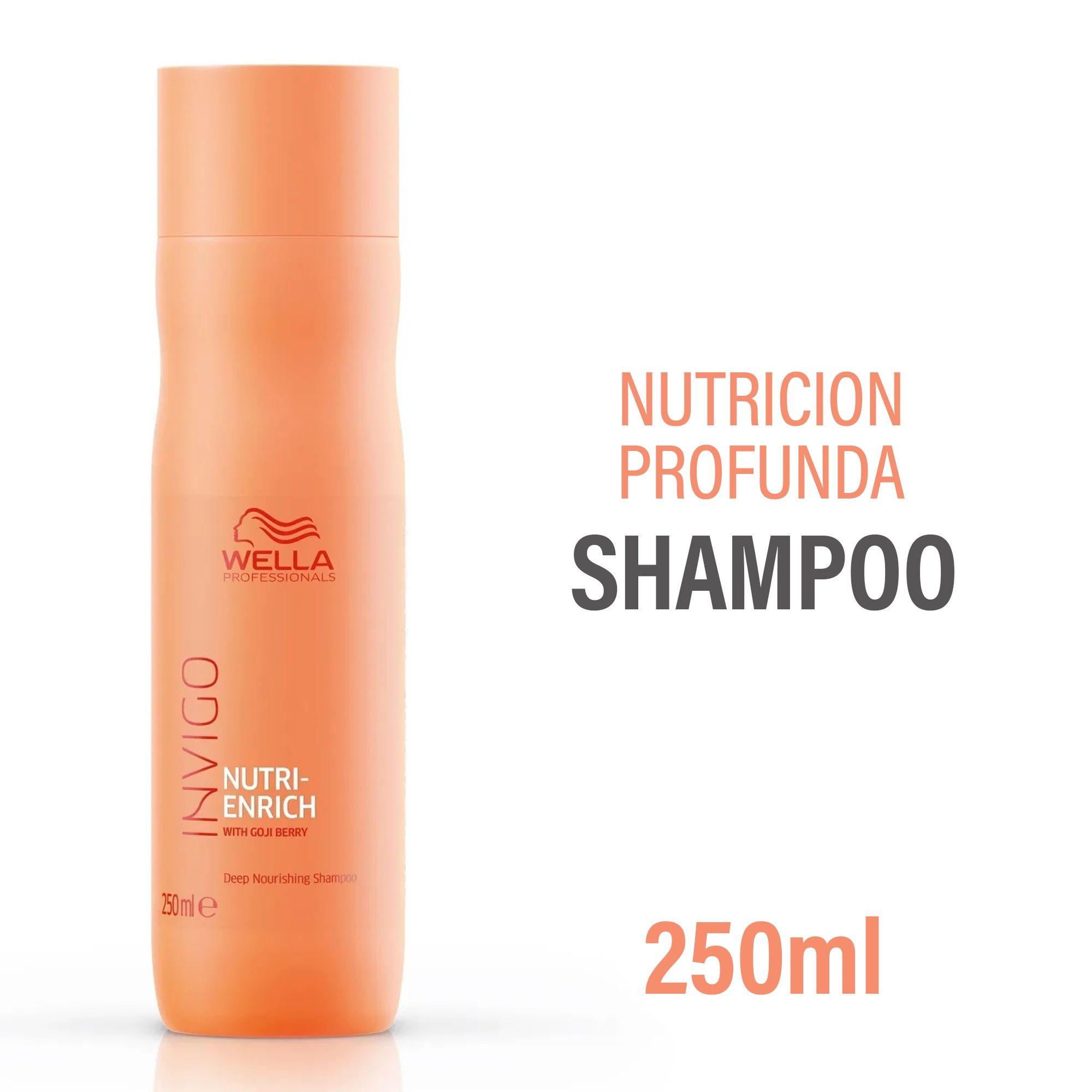 Shampoo Invigo Nutri Enrich Wella 250 Ml Reparación Profunda-1
