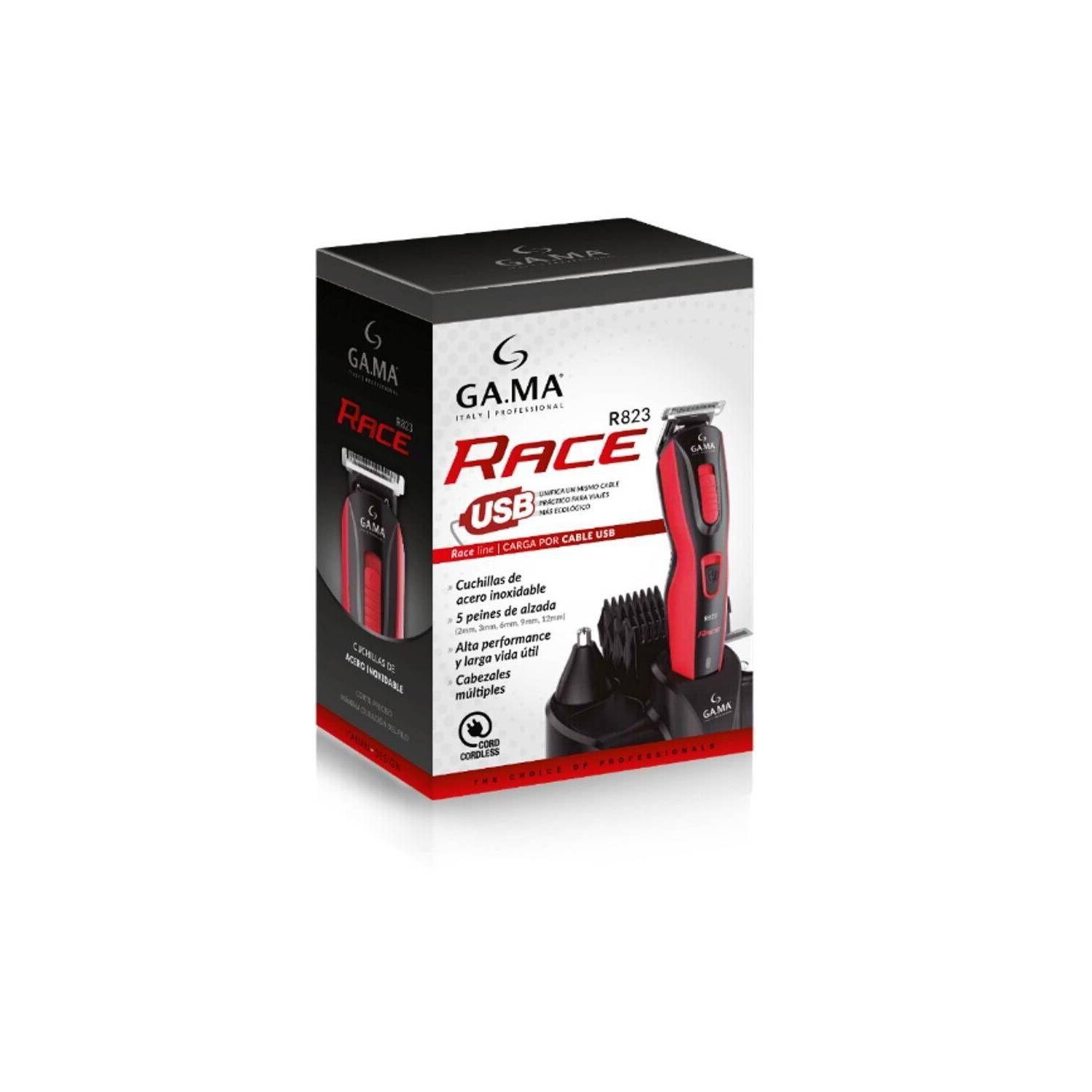 Multistyler Gama Cortapelos M Race R823 Bat Usb Inalámbrico-2