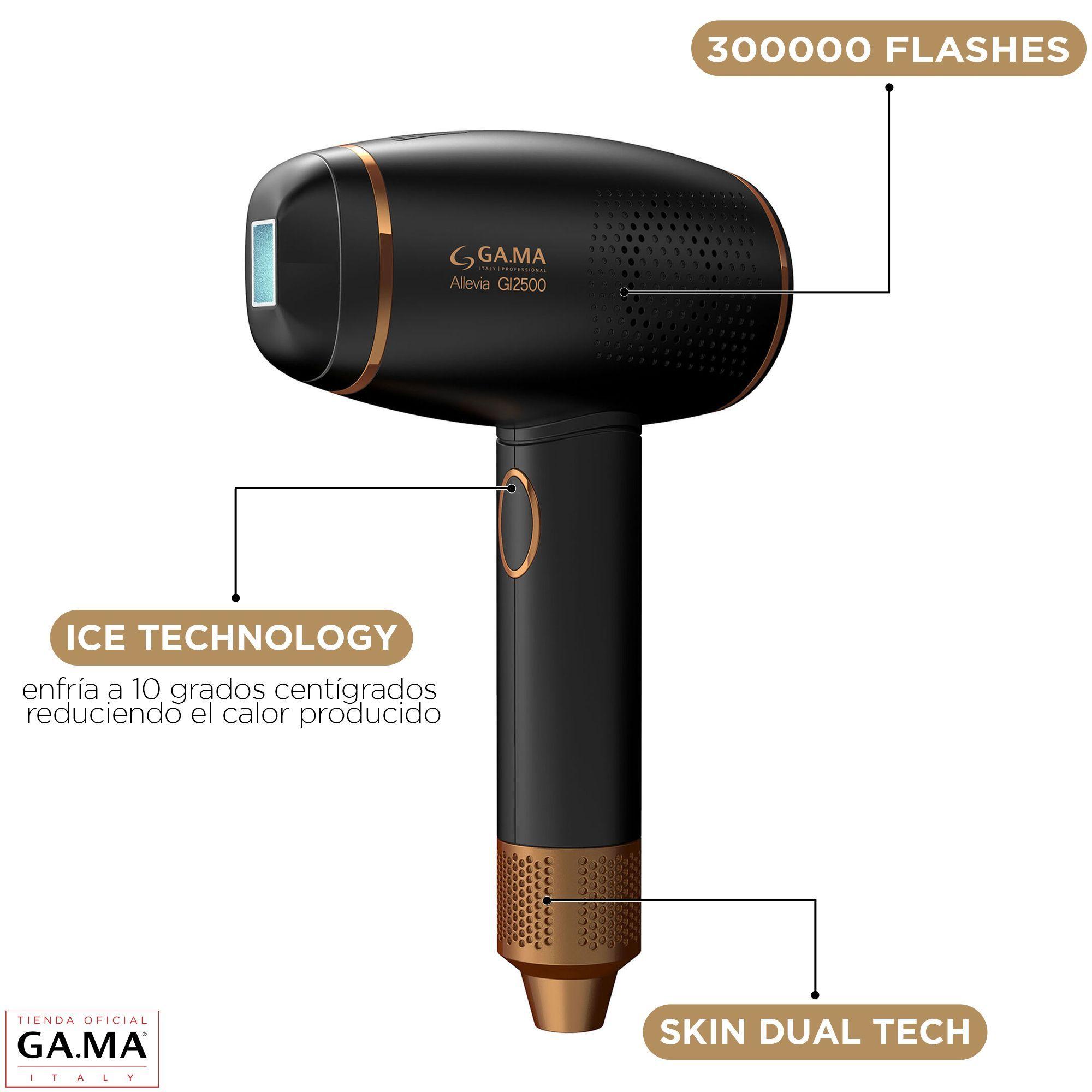 Depiladora Ipl Laser Gama Allevia Gl 2500 Black Definitiva-1