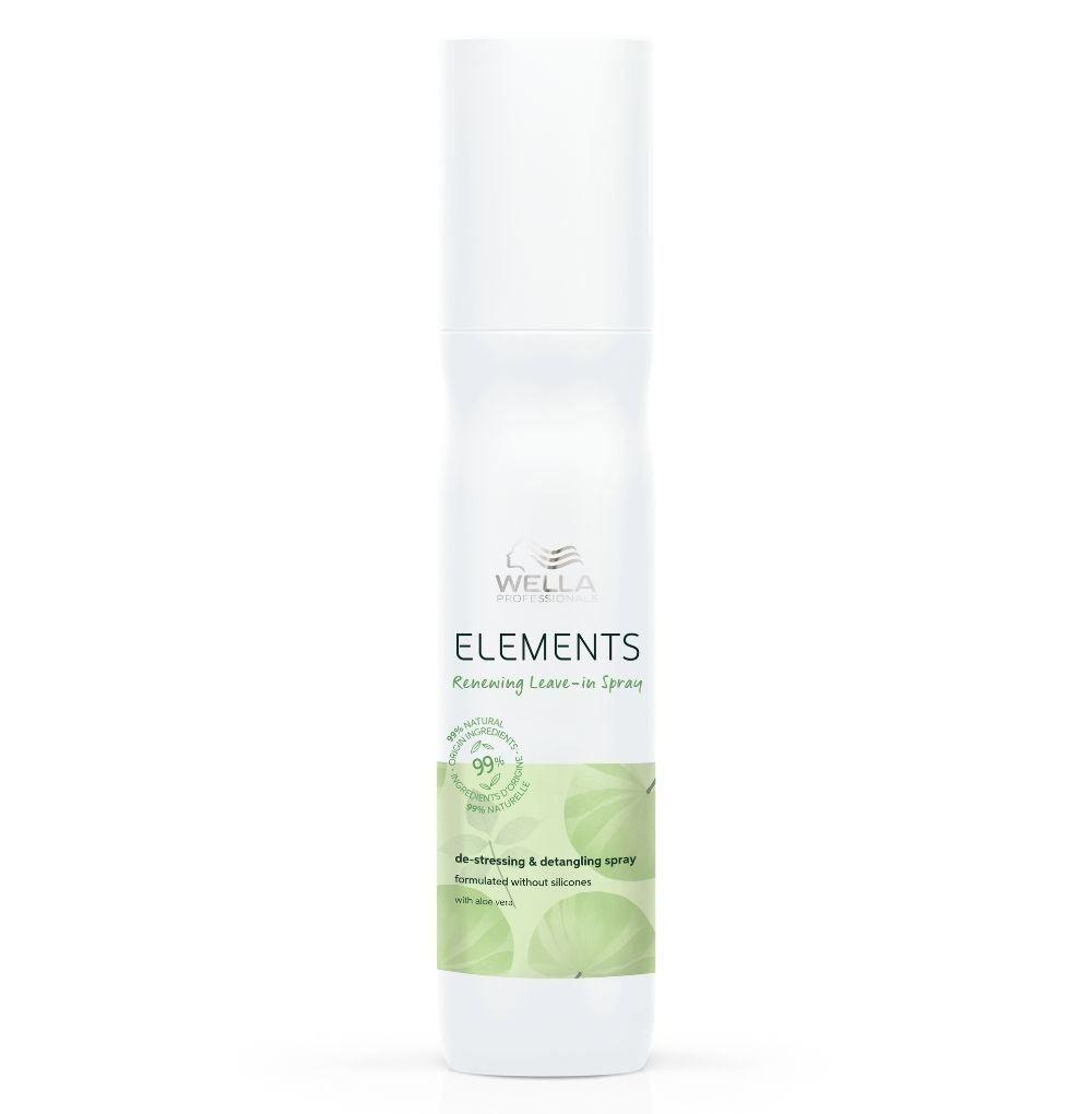 Spray Desenredante Wella Elements  150ml Sin Siliconas -0
