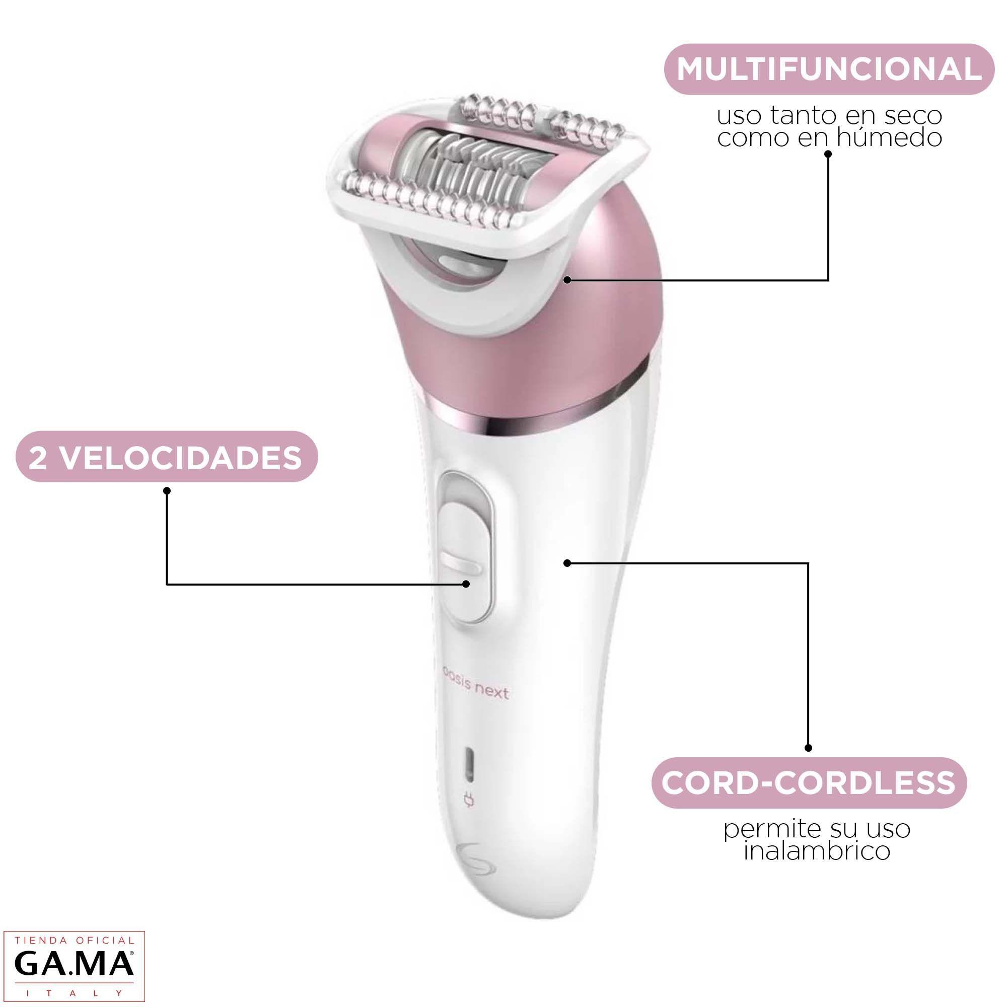 Depiladora Gama Oasis Next Usb Inalámbrica Waterproof-2