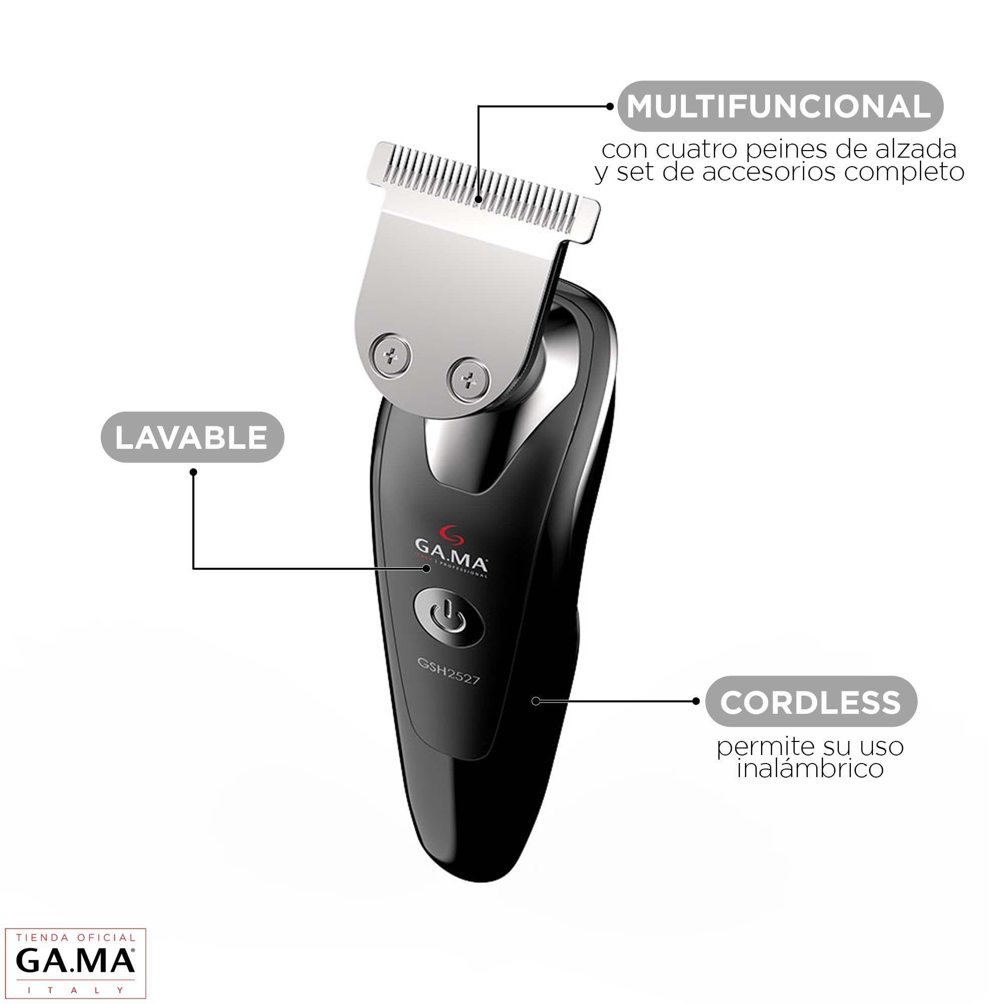 Afeitadora Gama Set Gsh 2527 Wet & Dry Múltiples Accesorios-2