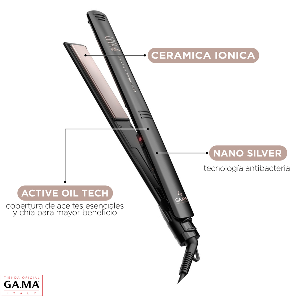 Triple Pack Gama Chía Secador + Plancha Alisadora + Cepillo-2