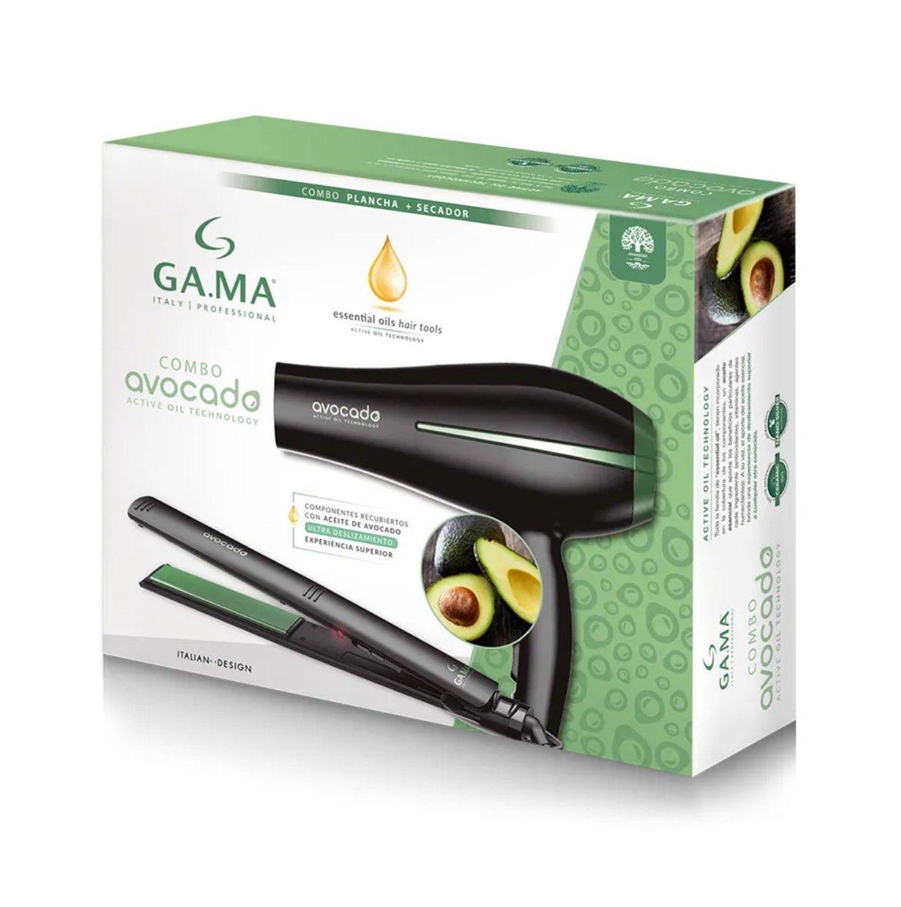 Pack Gama Secador Bora Alisador Elegance Avocado Active Oils-1