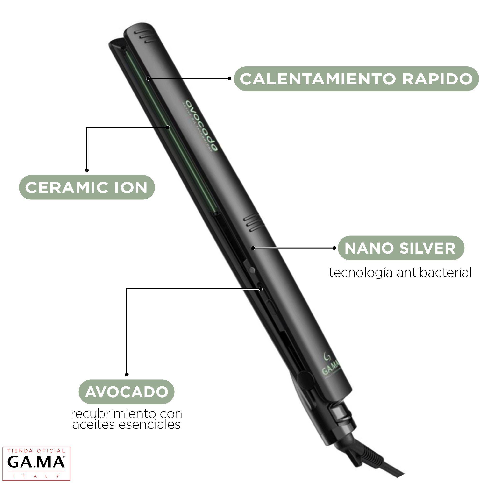 Pack Gama Secador Bora Alisador Elegance Avocado Active Oils-4