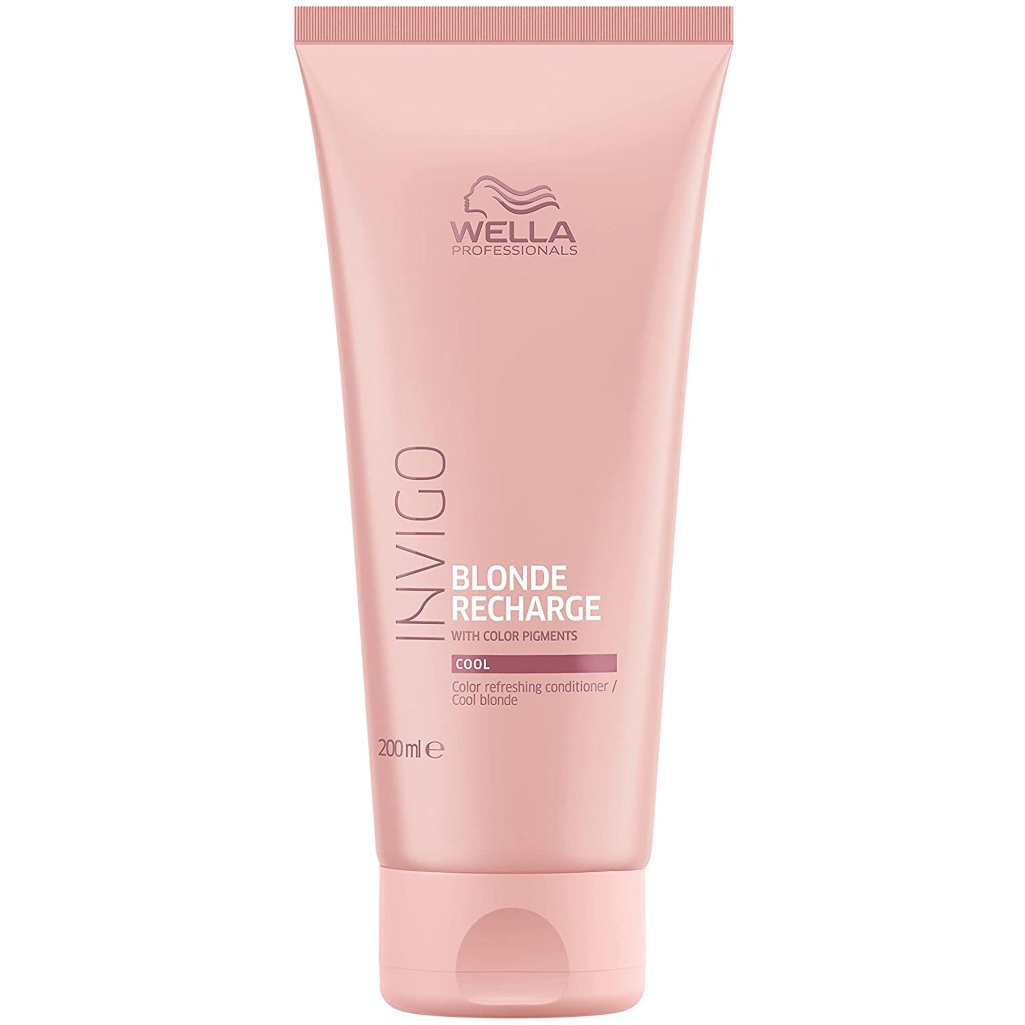 Acondicionador Wella Invigo Cool Blond 200 Ml Especial Rubio-0