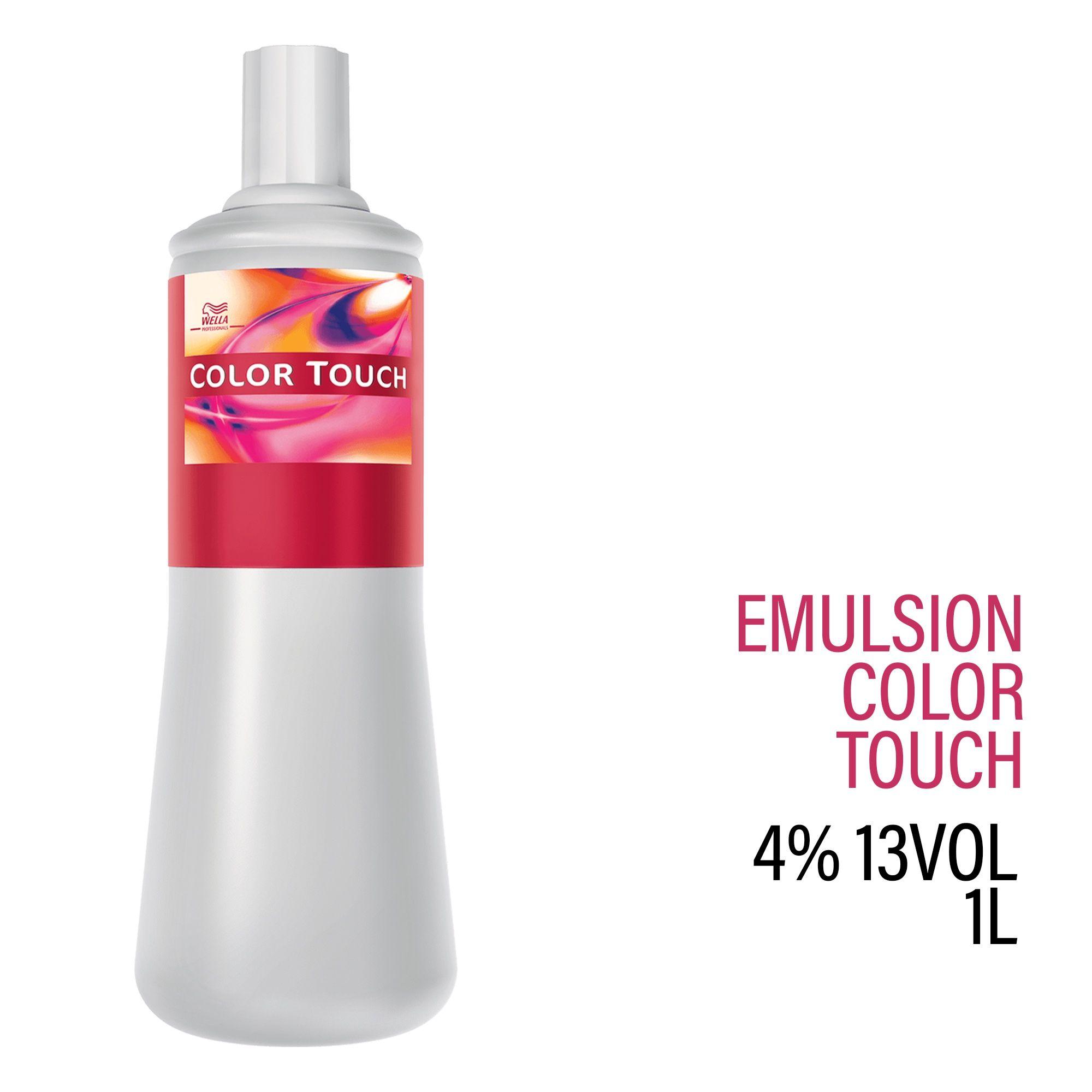 Emulsión Intensiva Wella Colour Touch 4% 13 Vol. 1000 Ml-1