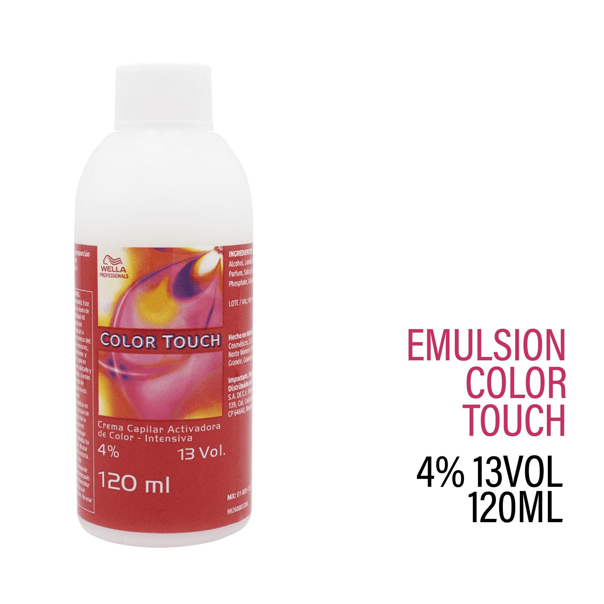 Emulsión Color Touch Wella Professionals 120ml 1.9% 6 Vol-1