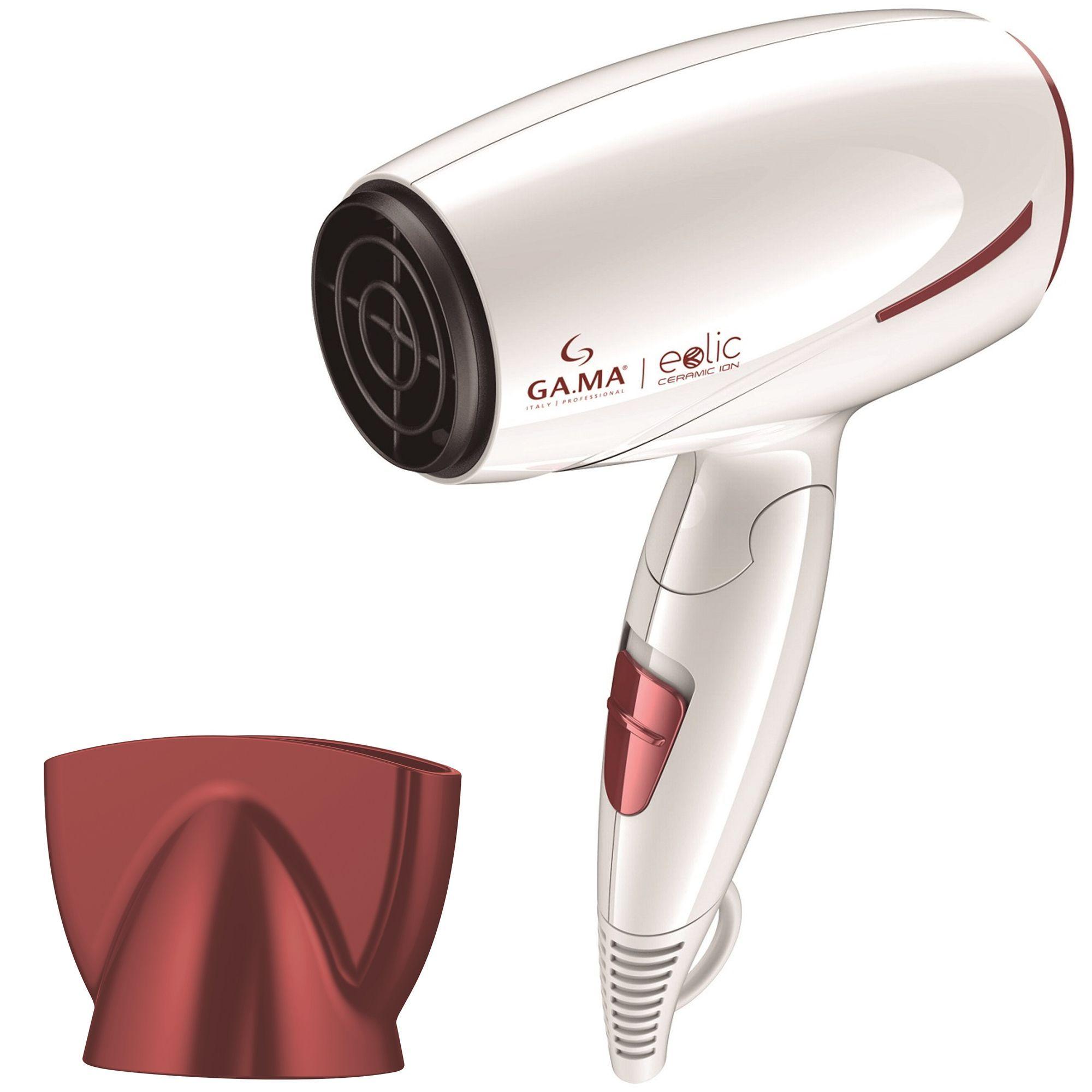 Secador De Pelo Gama Plegable Eolic Ceramic Ion 1600w-0