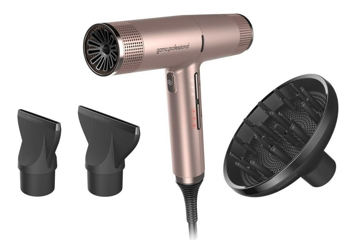 Secador De Pelo Gama Iq Perfetto Profesional Ultra Liviano Rose-0