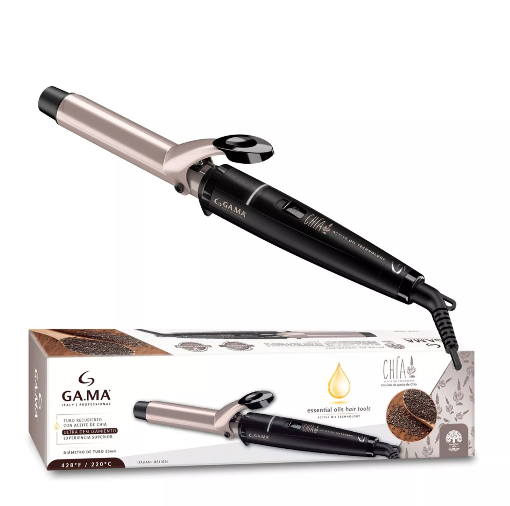 Ondulador Rizador Gama Chia Tenologia Essential Oils 25mm-4