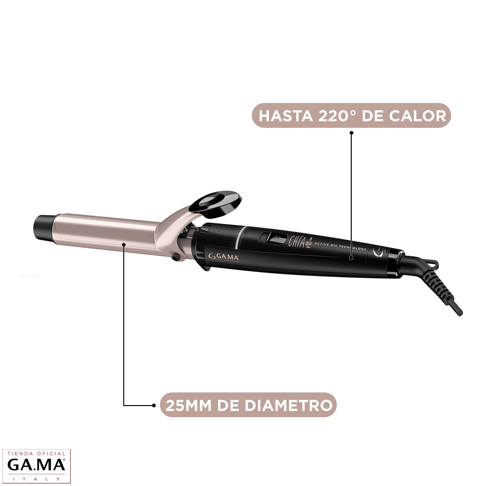 Ondulador Rizador Gama Chia Tenologia Essential Oils 25mm-2