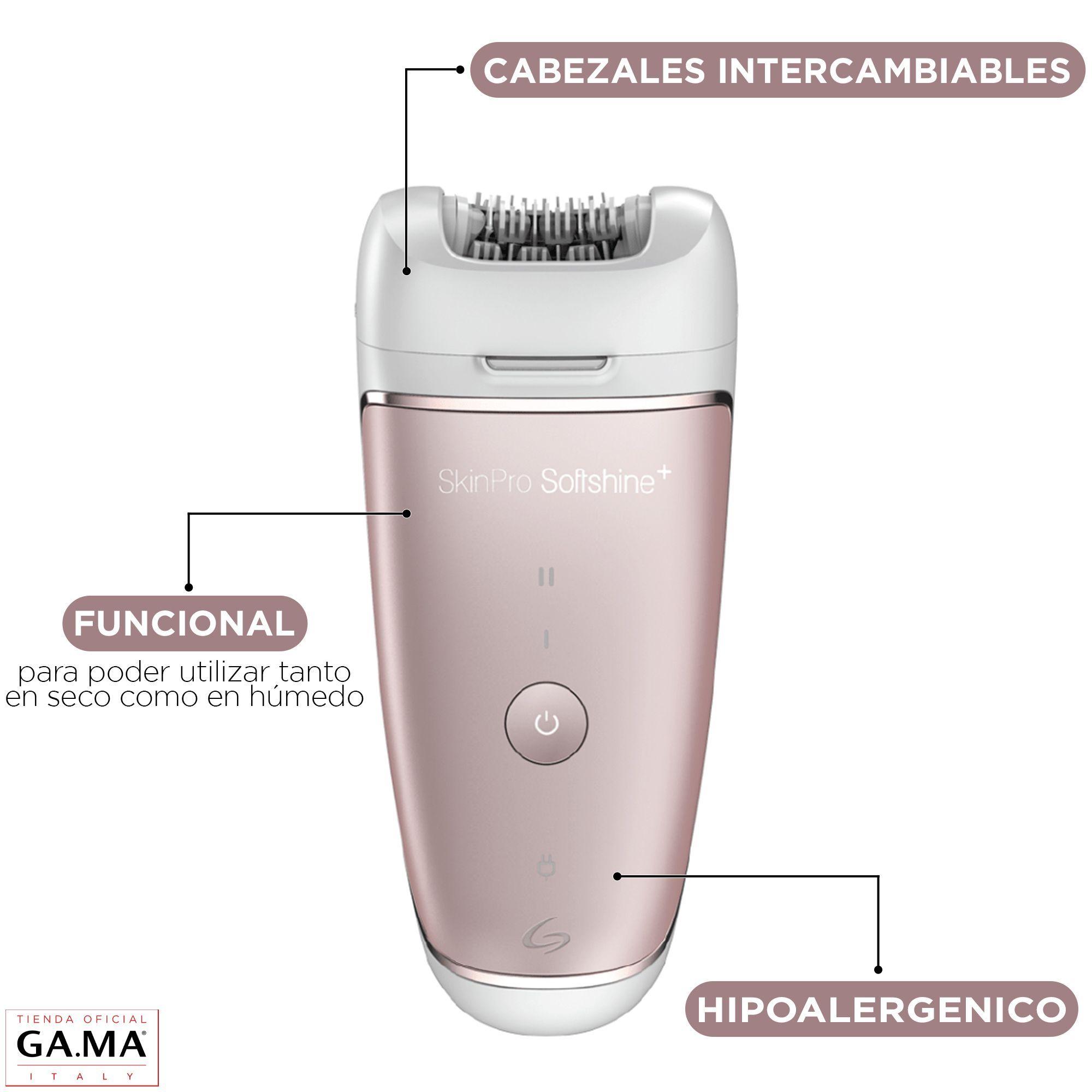 Afeitadora Depiladora Gama Skinpro Softshine Ultra Wet&dry Inalámbrica USB-2