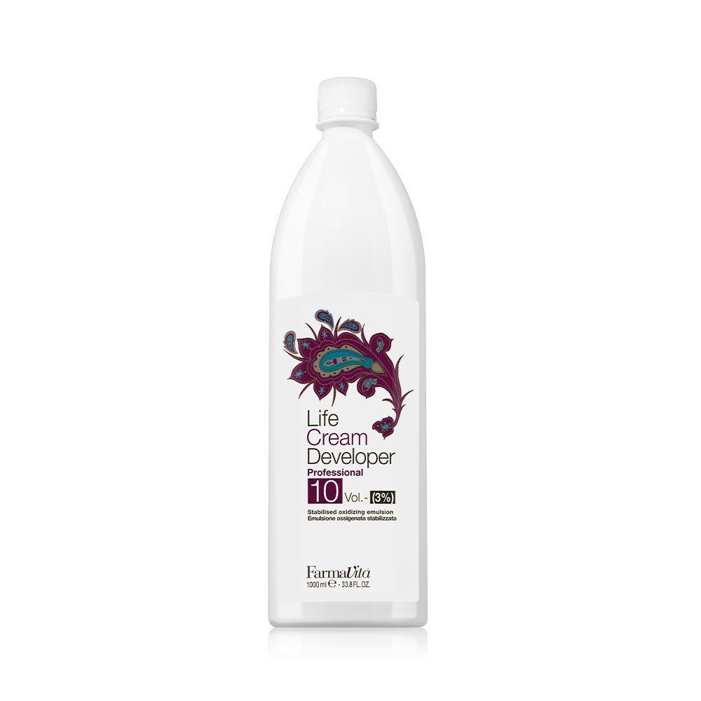 Emulsión Oxidante Estabilizadora Farmavita Life CR. Developer 10V 1000ML-1