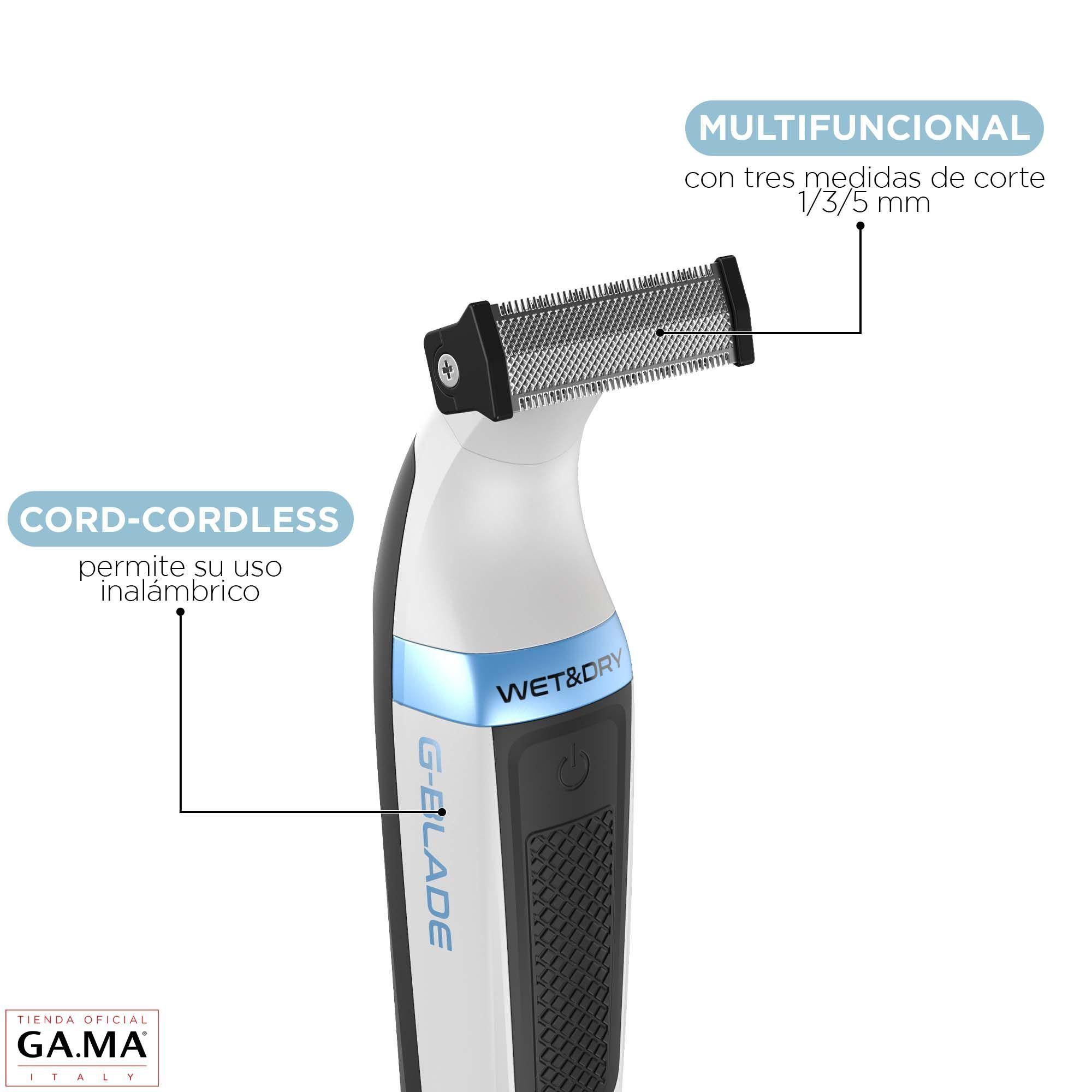 Afeitadora Cortapelo Gama Gblade Usb Cara Cuerpo Perfila-3