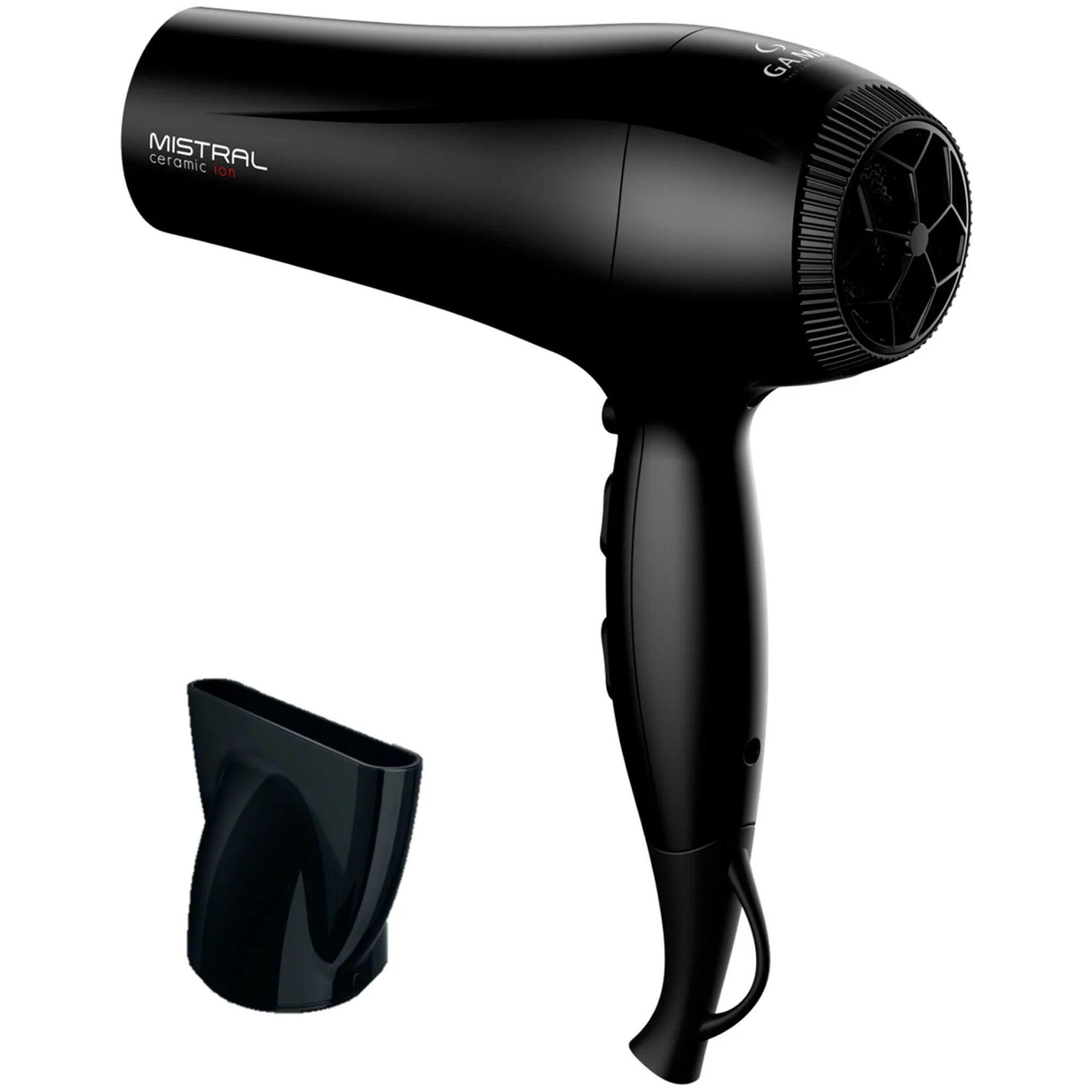 Secador De Pelo Gama Mistral Ceramic Ion Nano Silver 2200w-0