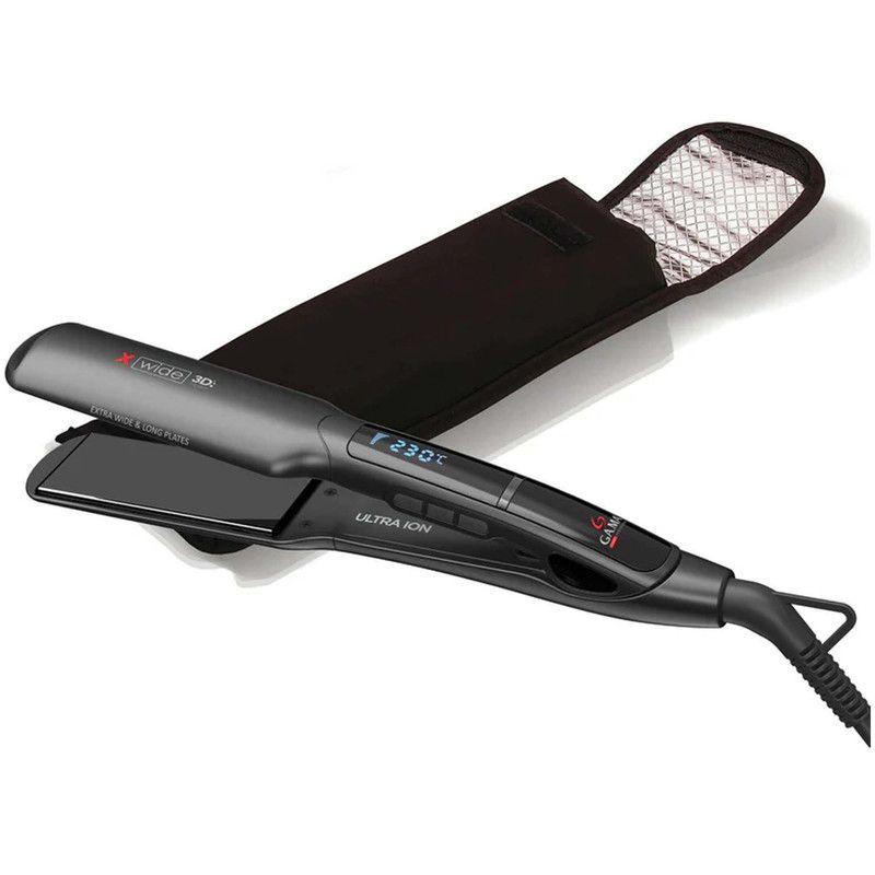 Plancha Alisadora Gama X-wide Titanio 3d Protector Keratina-0