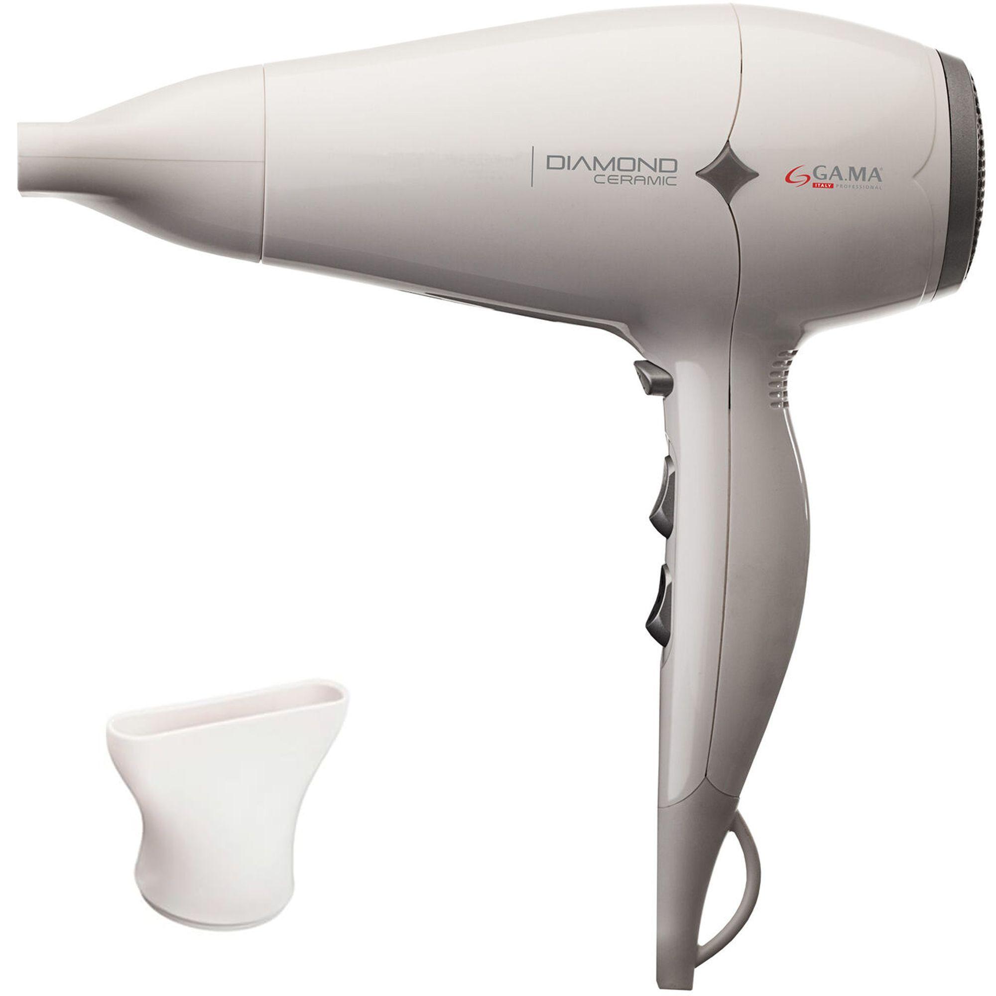 Secador De Pelo Gama Diamond Ceramic 2300w Nano Silver-0