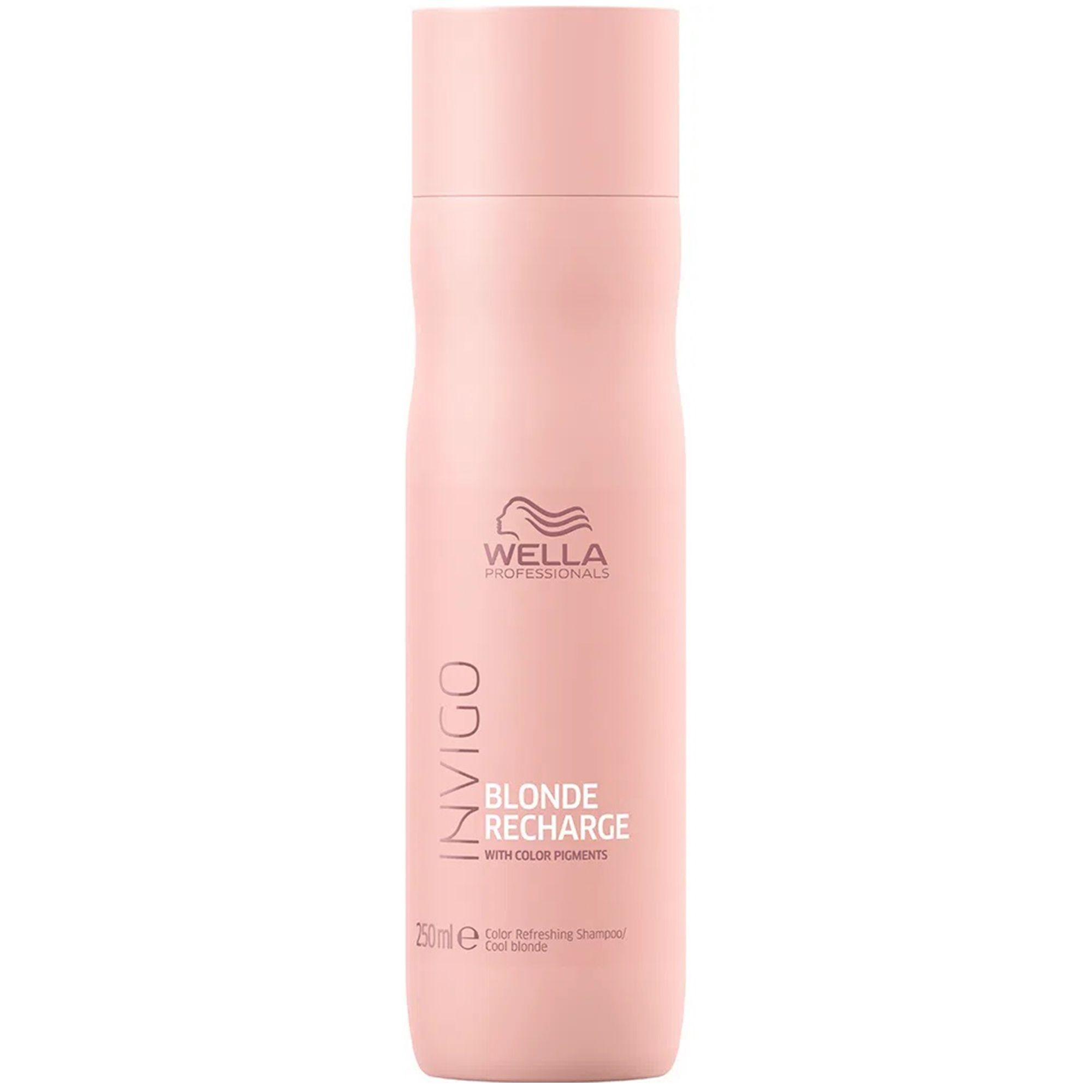 Shampoo Invigo Blond Recharge Wella 250 Ml Especial Rubio-0
