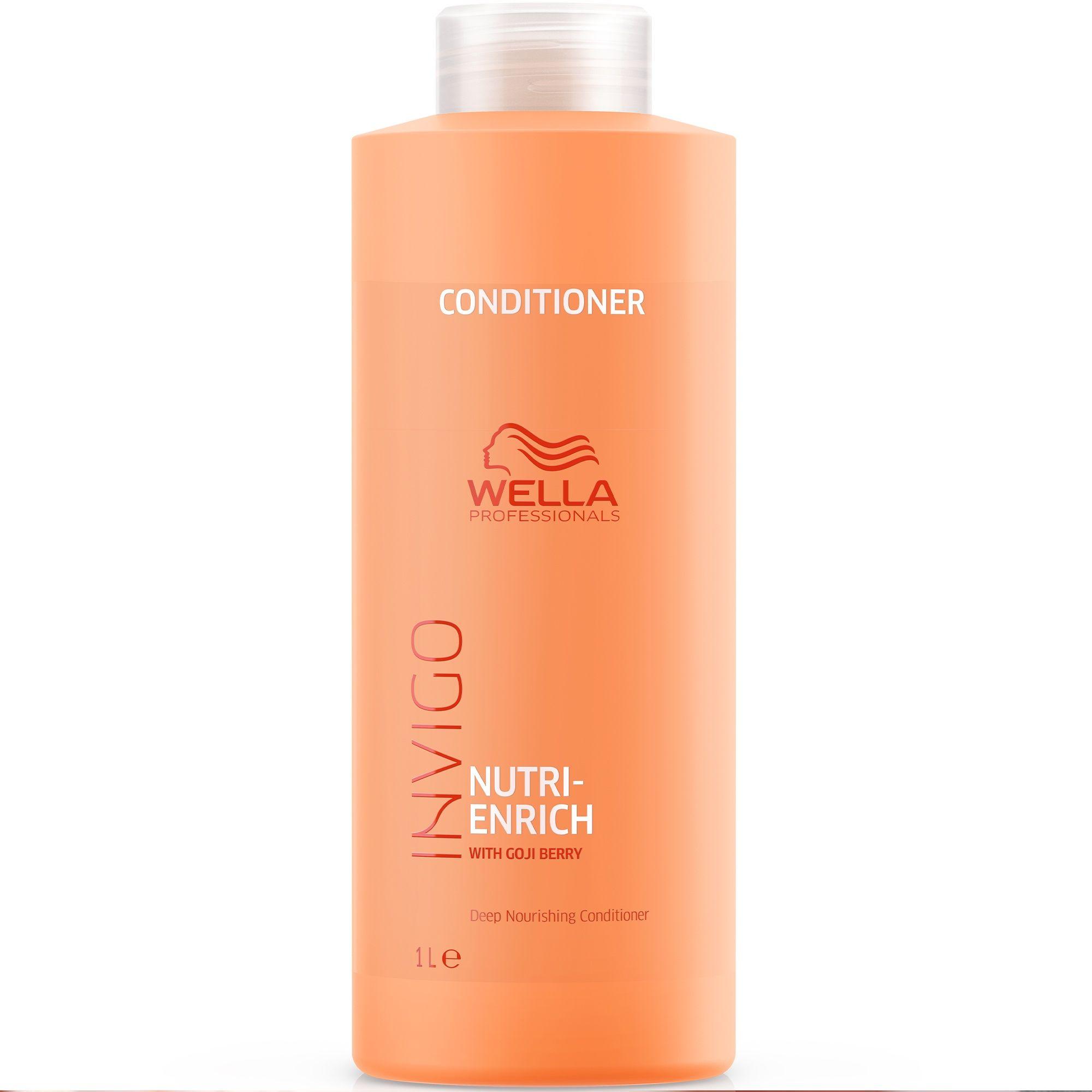 Acondicionador Wella Invigo Nutri Enrich 1000 Ml Hidratación-0