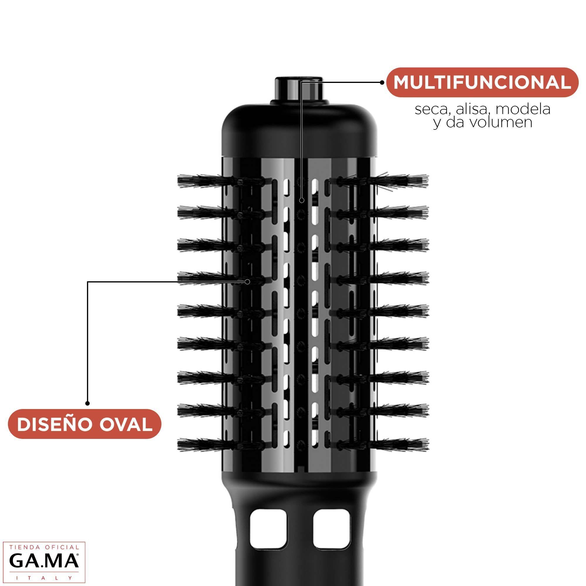 Cepillo Modelador Gama Turbo Ion 2600 Seca Alisa Y Modela-3