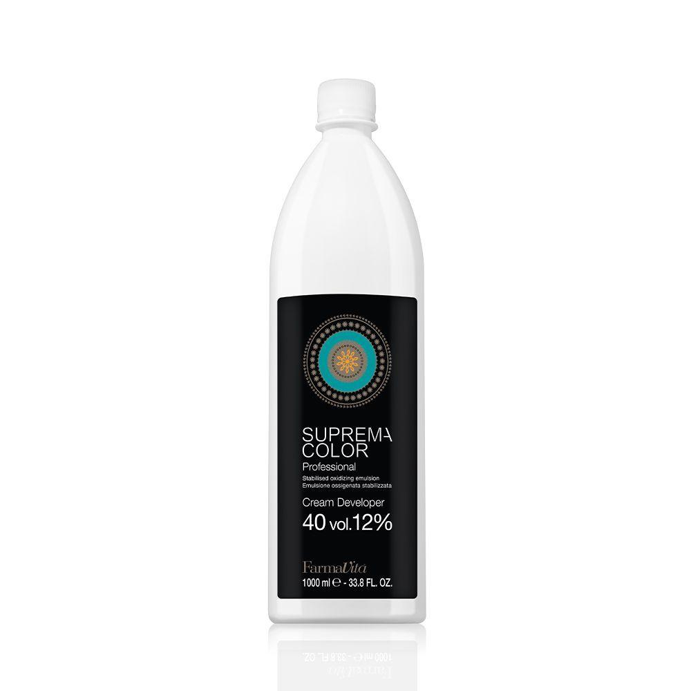 Emulsión Oxidante Estabilizadora Farmavita Superma Color CR. Developer 40Vol 1000ml-1