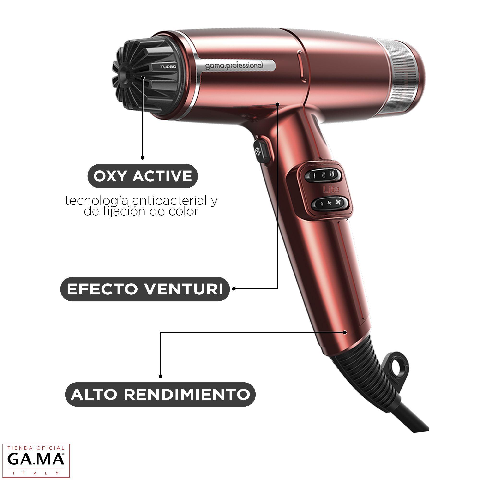 Secador De Pelo Gama Iq Lite Ultra Liviano  Profesional Red-1