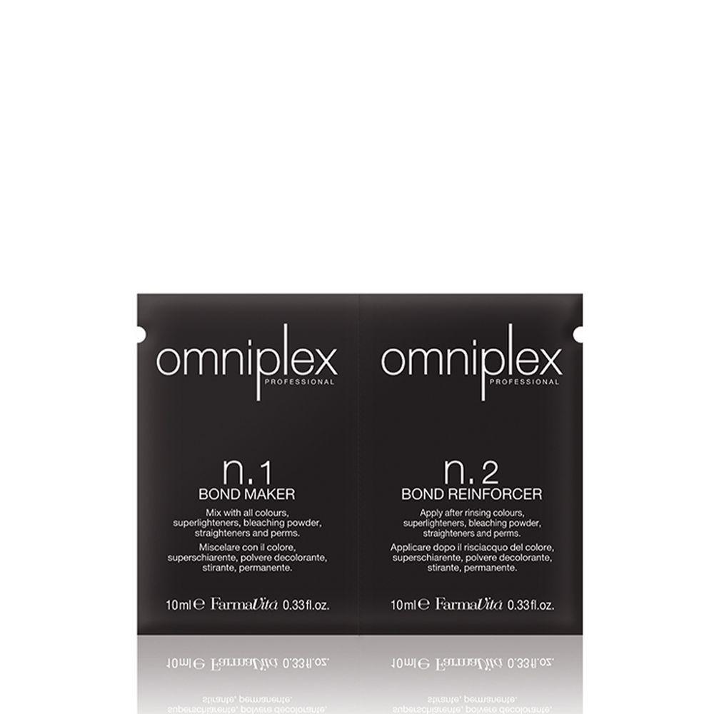 Kit De Tratamiento Capilar Farmavita Omniplex N1 Bond Maker 10ML + N2 Bond Reinf 10ML-1
