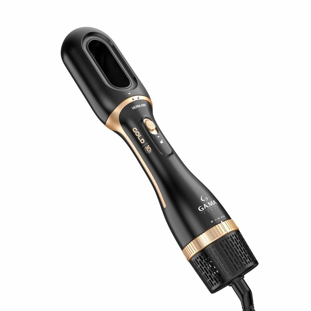 Cepillo Secador Modelador Gama Styler 3d Therapy Ion Gold-6