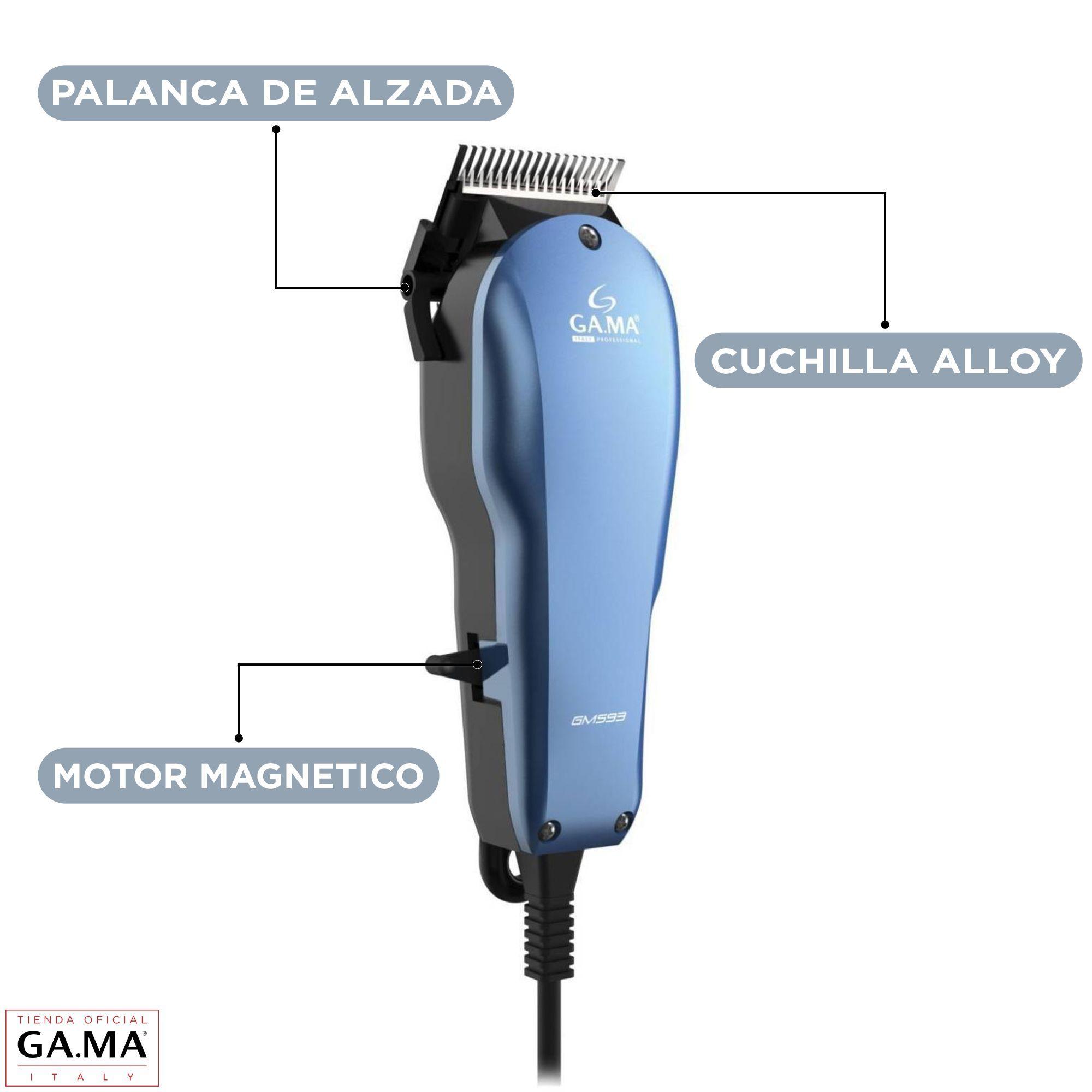 Cortapelos Gama Gm 593 Magnetic 13 Piezas Profesional-1