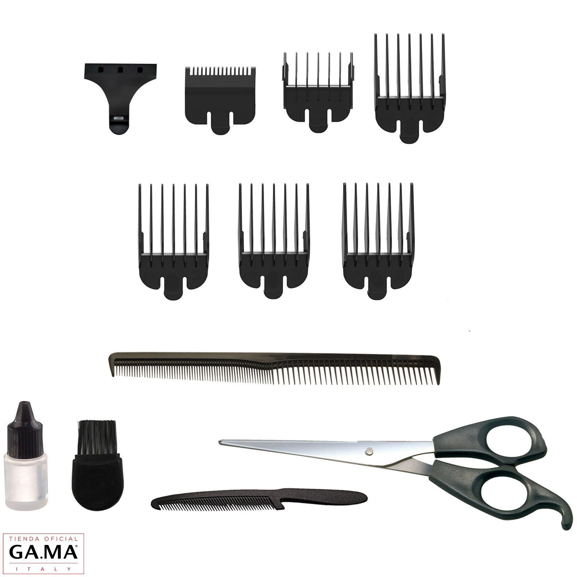 Cortapelos Gama Gm 593 Magnetic 13 Piezas Profesional-3