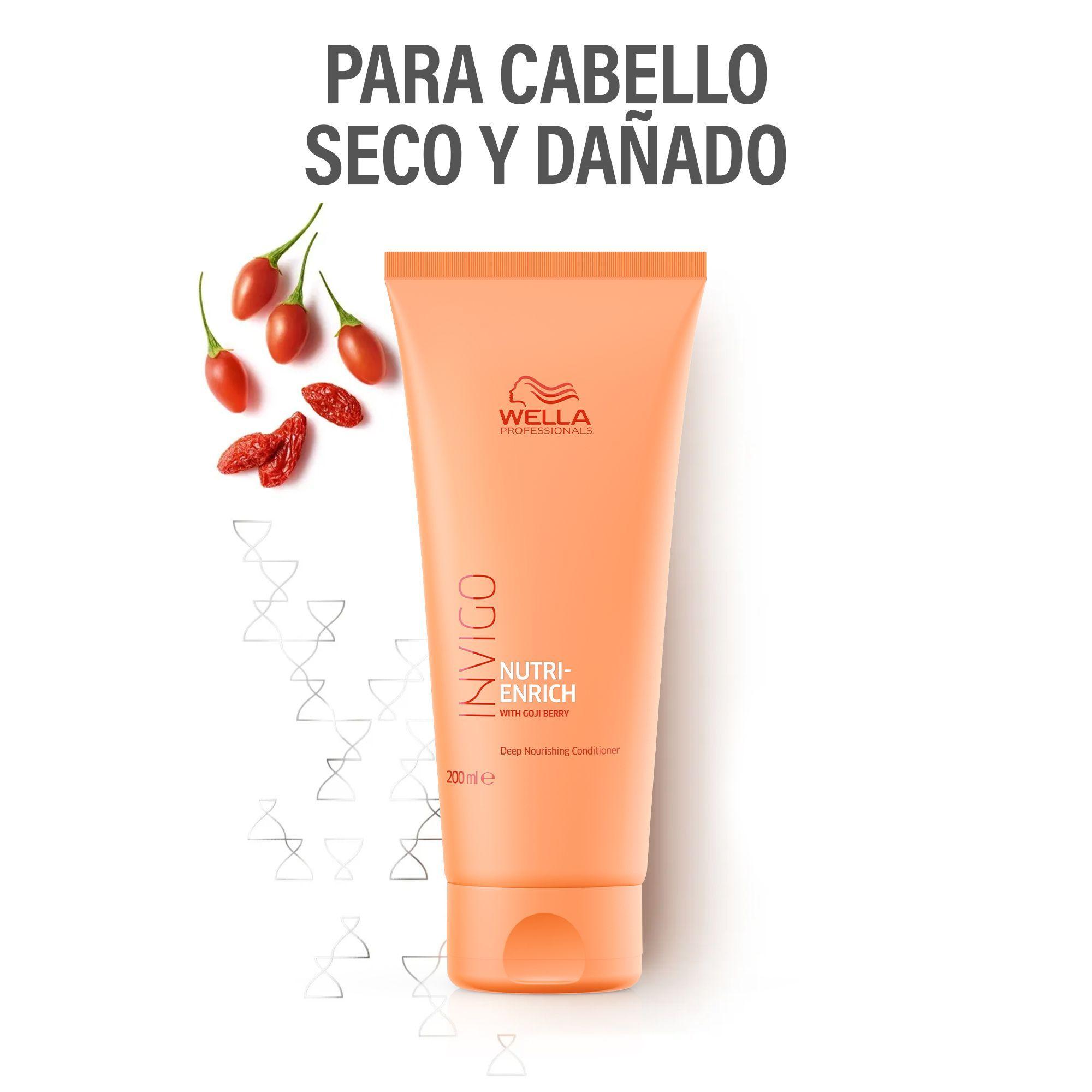 Acondicionador Wella Invigo Nutri Enrich 200 Ml Hidratación-3
