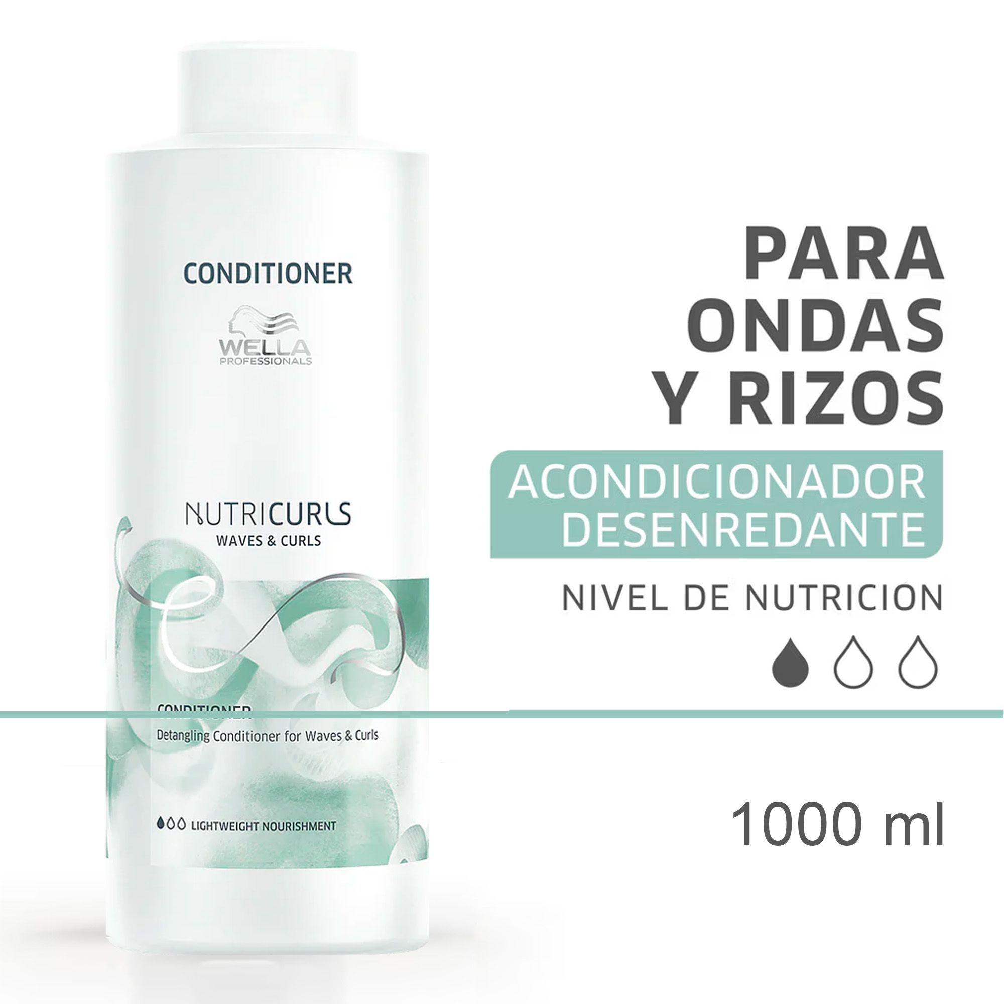 Acondicionador Desenredante Wella Nutricurls Rizos 1000 Ml-1