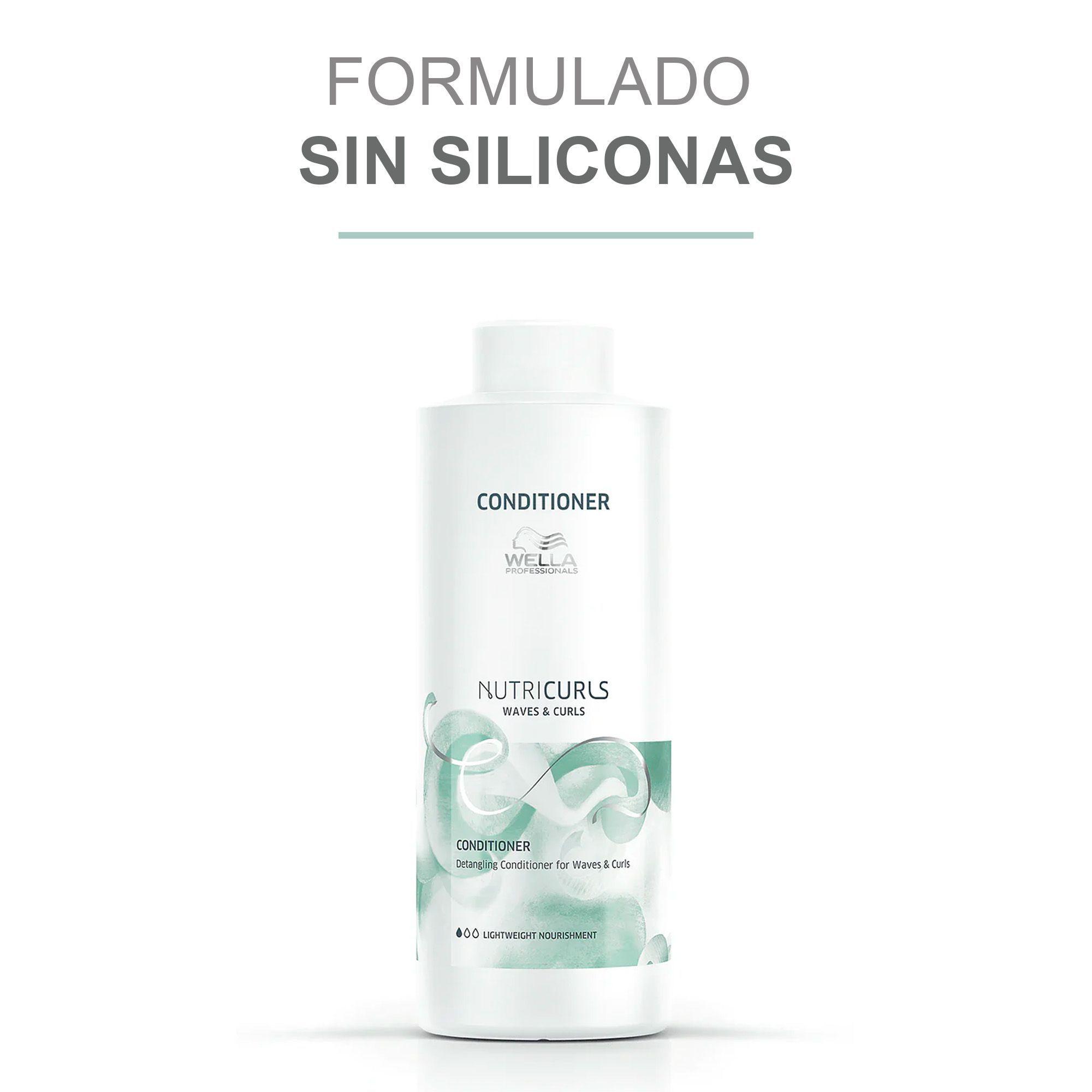 Acondicionador Desenredante Wella Nutricurls Rizos 1000 Ml-2